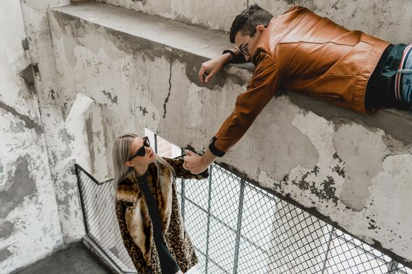 vog,woman,girl,person,woman,girl,couple,man,woman,fashion,leather,couple,city,urban,fur,model,holding hand,woman,man,creative commons images