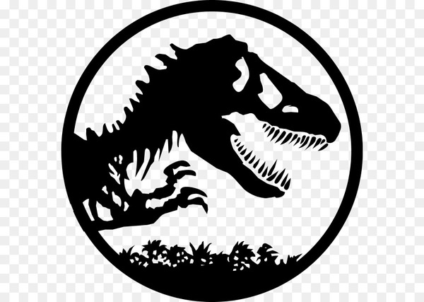 youtube,jurassic park,lost world,logo,film,silhouette,dinosaur,jurassic world,lost world jurassic park,fictional character,monochrome photography,artwork,monochrome,black and white,png