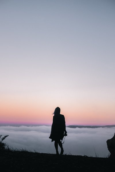  hike,woman,clouds,sunset,sundown,background,photographer, lifestyle api