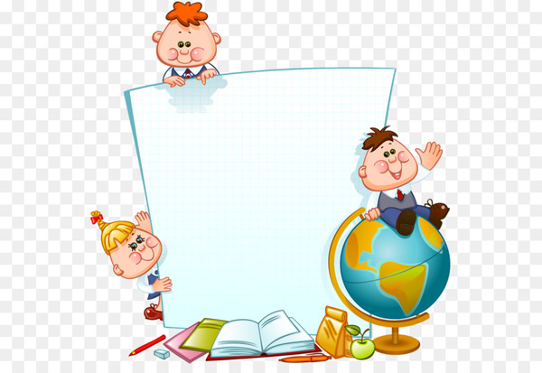 Free: Borders And Frames, Child, School, Cartoon PNG 