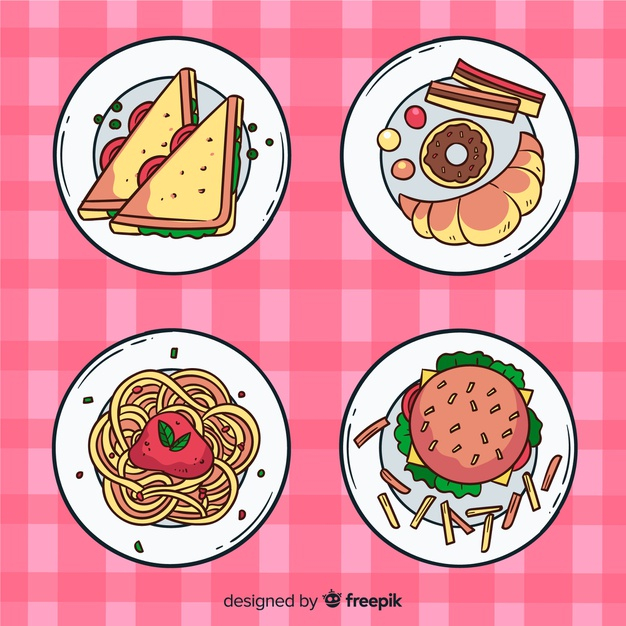 foodstuff,spaguetti,tasty,doughnut,set,delicious,lettuce,collection,fries,french,croissant,pack,chips,french fries,drawn,chocolate background,tablecloth,background food,dish,eating,nutrition,diet,tomato,donut,hamburger,healthy food,eat,sandwich,pasta,vegetable,healthy,sweet,food background,cooking,burger,chocolate,hand drawn,kitchen,hand,food,background