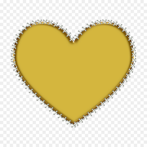 heart,yellow,notebook,png