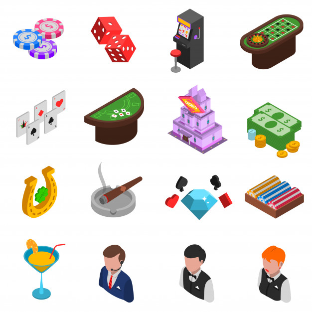 croupier,armed,stake,loss,bandit,chance,high,slot,rate,one,gambling,luck,cigar,set,jackpot,collection,roulette,object,risk,horseshoe,chips,icon set,money icon,dice,playing cards,win,poker,machine,symbol,play,games,decorative,people icon,cards,emblem,wheel,elements,casino,cocktail,success,isometric,icons,table,money,people,gold
