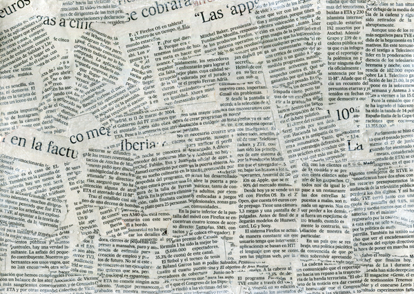 Free Newspaper Collage Texture Nohat Cc