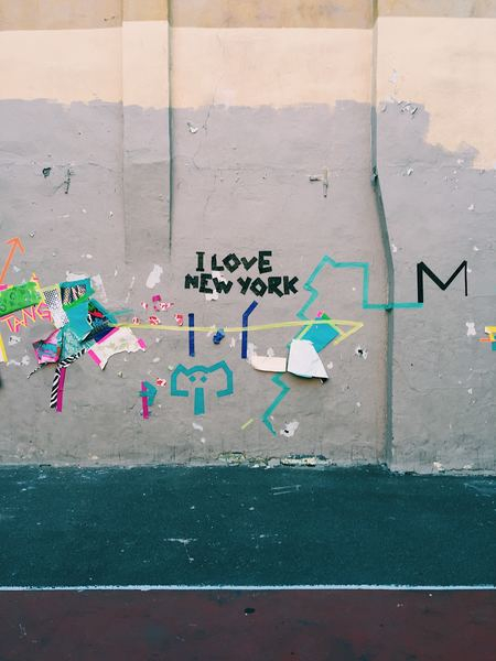 mockup,wall,white,city,new york,urban,new york,city,urban,wall,graffiti,new york,love,posters,stickers,peeling,old,concrete,city,urban,blue,public domain images