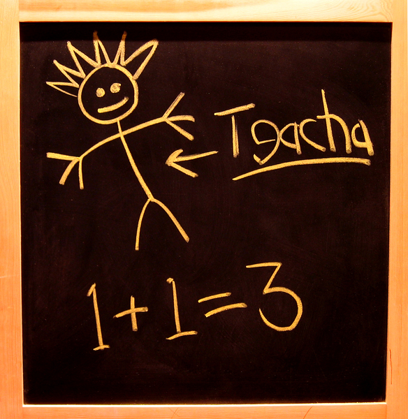 teacher,class,classroom,learning,education,blackboard,chalk,math,stick,figure,chalkboard,teaching,kids,children,learn,grade,primary,school,schooling,picture,drawing,smile,draw,write,writing,frame,wooden,mistake,incorrect,error,addition,add,sum,equals,plus,one,three,two,black,board,play,fun,funny