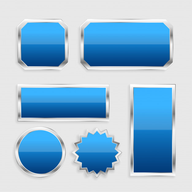 Button,circle,shape,blue,glass - free image from
