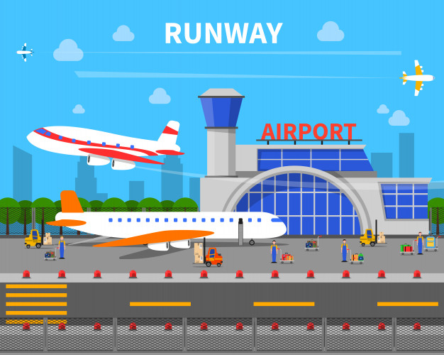 passengers,marking,boarding,arrival,departure,runway,destination,landing,tray,lift,symbols,registration,city buildings,sky background,timetable,construction worker,workers,cargo,flat background,gate,luggage,background poster,flight,trip,fence,loading,light background,print,airport,decorative,title,transport,illustration,lights,poster template,flat,security,flyer template,plane,truck,art,wallpaper,layout,typography,sky,building,template,city,travel,cover,people,poster,flyer,background