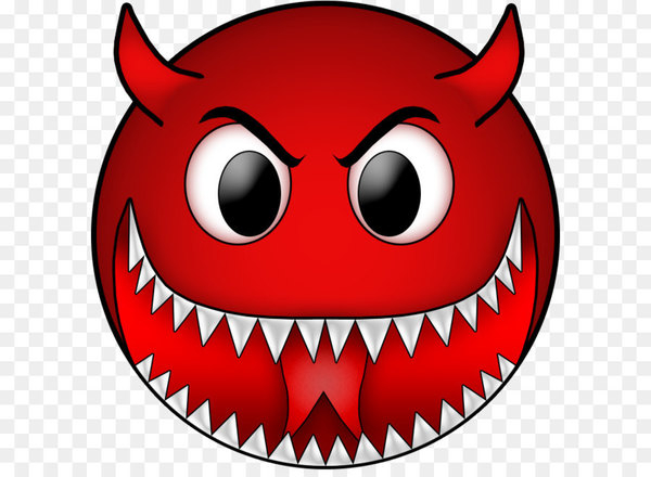 smiley,emoticon,devil,smile,evil,download,demon,emoji,computer icons,streaming media,illustration,clip art,snout,mouth,graphics,font,cartoon,red,icon,png