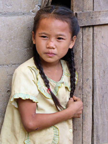 cc0,c1,laos,little girl,child,village,childhood,free photos,royalty free