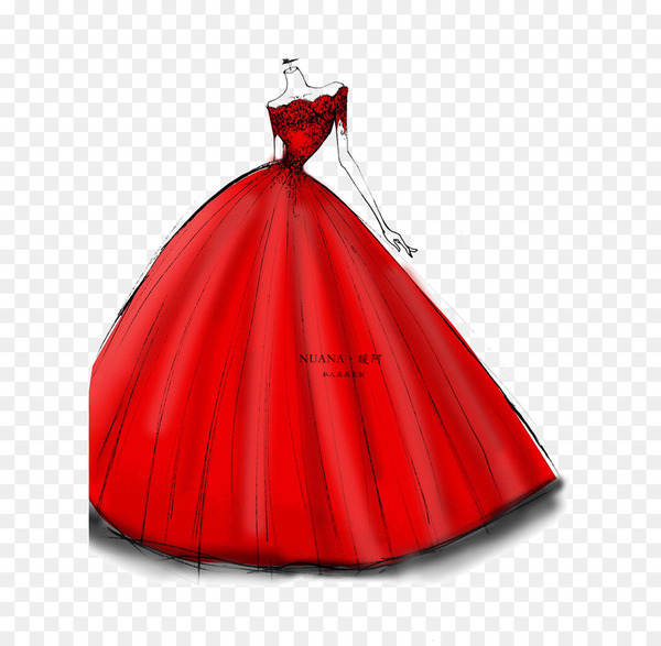 red,gown,dress,wedding,wedding dress,contemporary western wedding dress,designer,skirt,bride,formal wear,fashion,clothing,hemline,shoulder,peach,dance dress,satin,cocktail dress,png