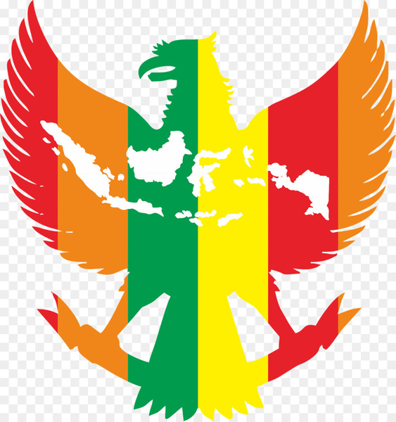 Free National Emblem Of Indonesia Pancasila Garuda Bhinneka Tunggal