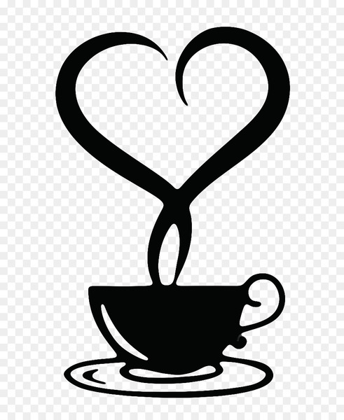 coffee cup,coffee,cafe,teacup,sticker,coffee bean,mug,kitchen,coffee cupping,wall decal,cup,glass,decorative arts,drinkware,line art,heart,line,tableware,blackandwhite,serveware,love,saucer,symbol,png