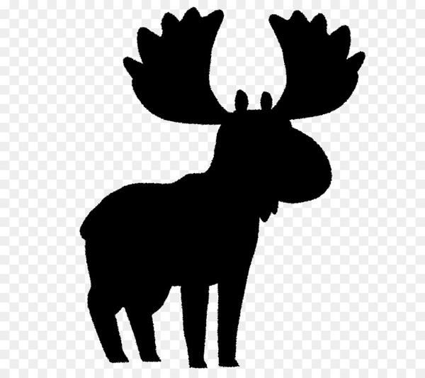 moose,cattle,reindeer,mammal,antler,silhouette,terrestrial animal,animal,elk,stencil,wildlife,blackandwhite,deer,line art,png