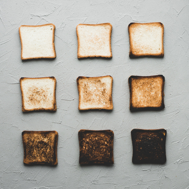 texture,layout,black,square,white,bread,gradient,flat,creative,breakfast,colors,brown,effect,accident,black texture,setting,flat lay,different,burn,spectrum