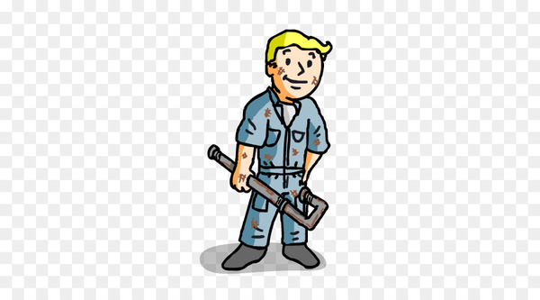 fallout 3,fallout 4,vault,boy,wiki,male,human,fallout, cartoon,construction worker,solid swinghit,uniform,png
