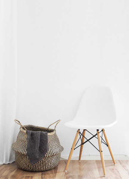 still,items,things,basket,chair,modern,contemporary,interior design,wood,floor,white,minimalist