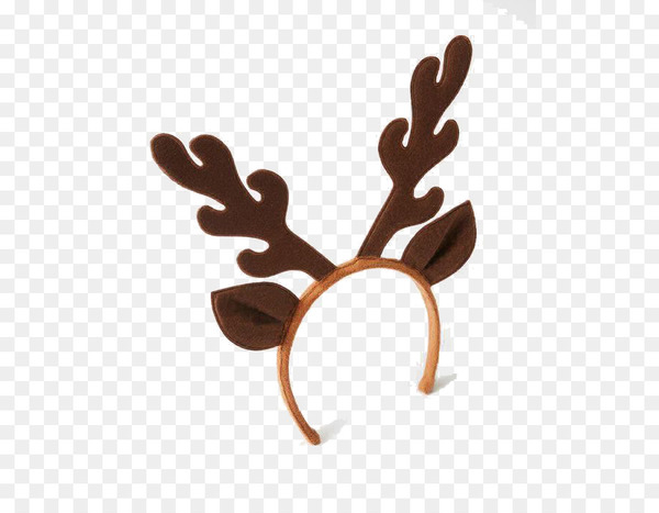 reindeer,deer,antler,rudolph,headband,horn,red deer,christmas,costume,clothing accessories,halloween costume,alice band,hair,costume party,png