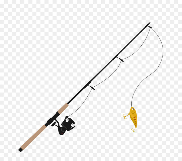 Free: Northern pike Fishing rod Hobby Bass fishing - Vector fishing rods 