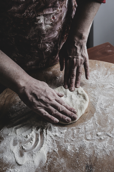 baking,cooking,dough,flour,hands,process