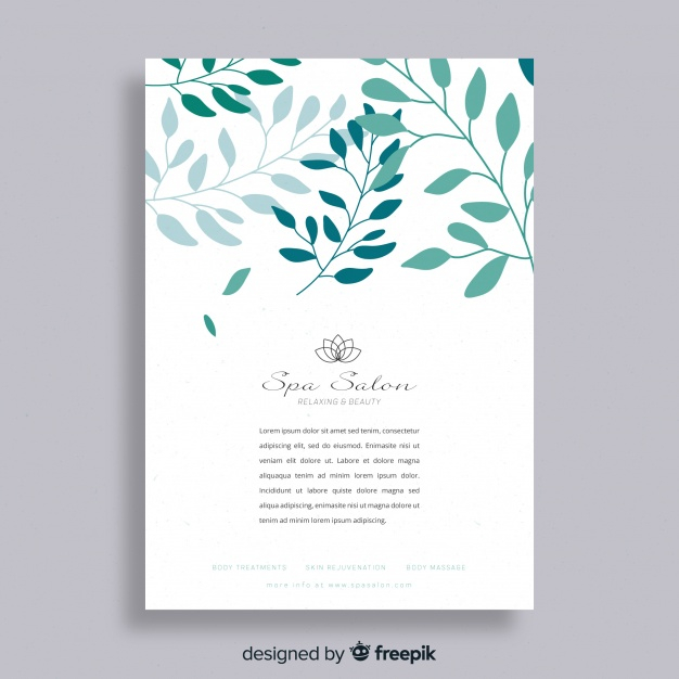 brochure,flyer,cover,water,template,brochure template,beauty,spa,health,leaflet,leaves,flyer template,stationery,brochure flyer,flat,data,booklet,massage,information,document