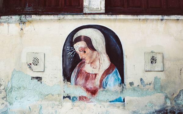woman,city,fashion,mural,graffiti,wall,building,structure,old,wall,art,grafitti,building,architecture,religion,faith,traditional design,structure,construction,formation,texture,creative commons images