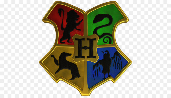 Free: Hogwarts Harry Potter Crest Gryffindor Ravenclaw House, Harry Potter,  red, green, blue, and yellow animal logo illustration, shield, magic, helga  Hufflepuff png 