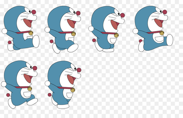 Free: The Doraemons Sprite Animation Model sheet - doraemon 