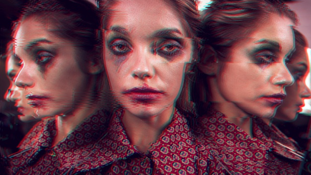 glitched,glitch effect,no signal,distortion,corrupt,angles,variety,glitch,failure,fail,blurred,noise,bug,signal,error,broken,portrait,female,screen,display,effect,pixel,tech,stripes,face,girl,woman,technology