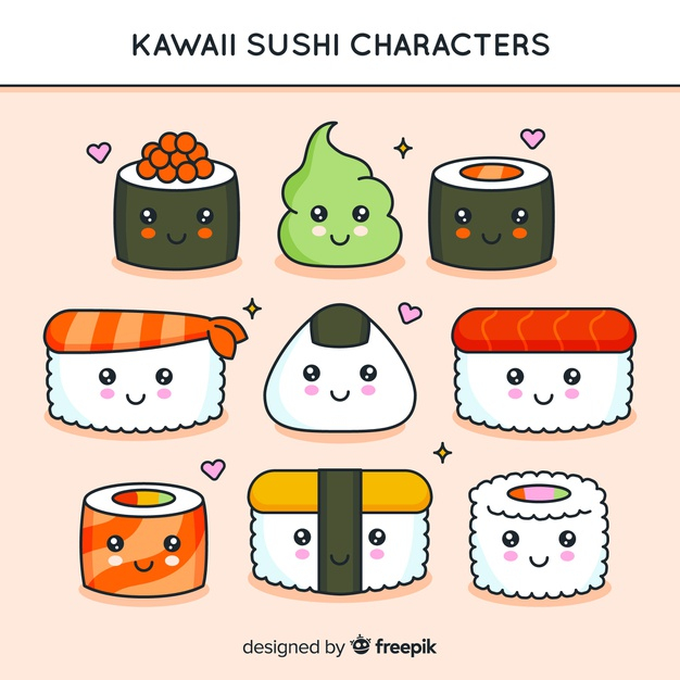 Free Vector  Hand drawn kawaii objects collection