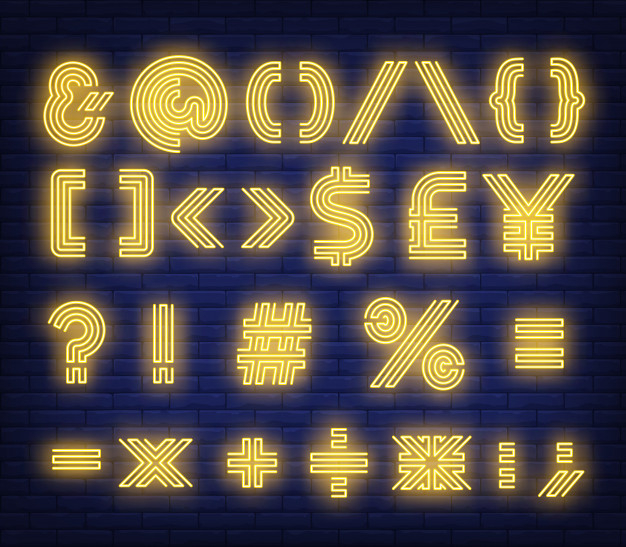 outdoor sign,neon style,luminescent,diode,illuminated,inscription,fluorescent,texting,chatting,glowing,typing,shining,symbols,bright,style,system,outdoor,signboard,glow,message,symbol,brick,chat,night,communication,billboard,flat,yellow,sign,neon,wall,text,web,font,mobile,computer,banner,logo