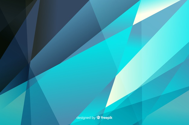 Free: Abstract pyramids on blue shades background Free Vector 