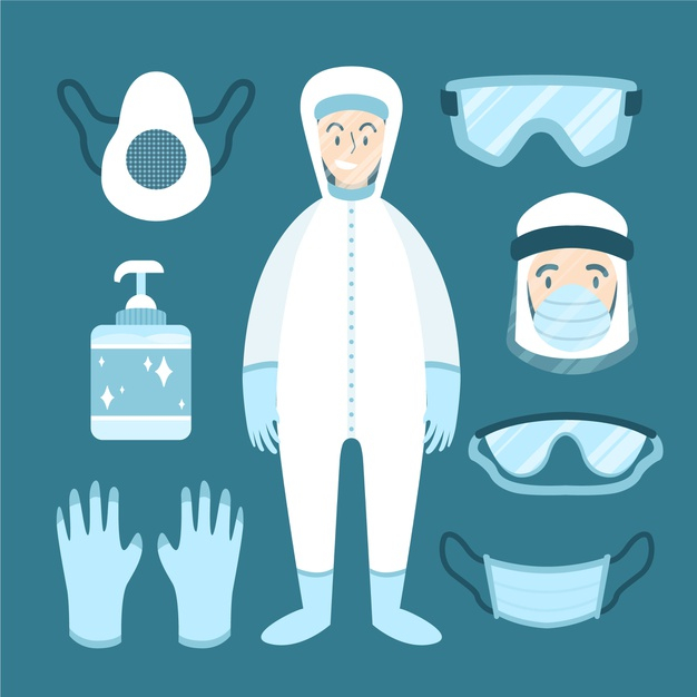 Free: Virus protection equipment Free Vector - nohat.cc