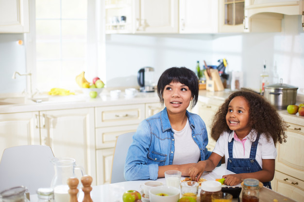 Free Mother And Her Daughter In The Kitchen Free Photo Nohat Cc