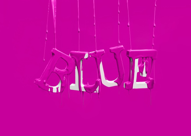 Free Photo  Floating letter y background with dripping paint