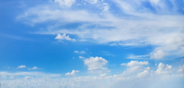Free: Beautiful clouds on blue sky background Free Photo 