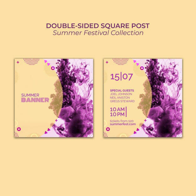 double sided,sided,seasonal,side,double,summertime,follow,season,steam,application,post,explosion,connection,fun,media,information,modern,communication,like,stationery,social,square,event,internet,holiday,festival,colorful,network,website,web,celebration,dance,shapes,splash,social media,template,summer,technology,party,abstract,music