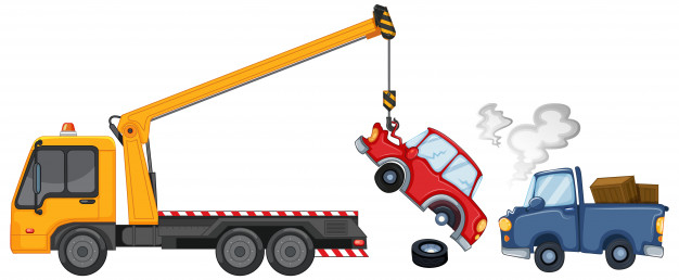 collide,collision,clipping,smash,damage,tow,tow truck,crash,wheels,automobile,artistic,accident,vehicle,emergency,transportation,transport,mask,drawing,truck,cartoon,car
