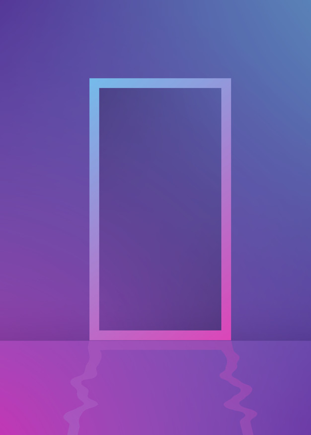 saturated,framed,radiant,decorate,vibrant,empty,plain,multicolor,blank,violet,rectangle,gradient,shape,purple,pink,blue,geometric,texture,abstract,frame