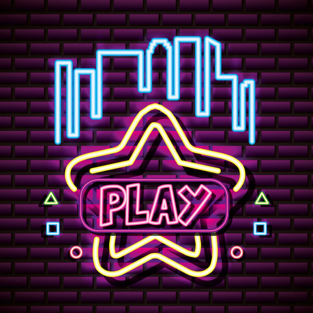 game colorful,illuminated,zone,console,player,control,gamer,interface,style,entertainment,gaming,play,brick,buildings,video,lamp,game,neon,internet,digital,colorful,wall,cartoon,computer,star