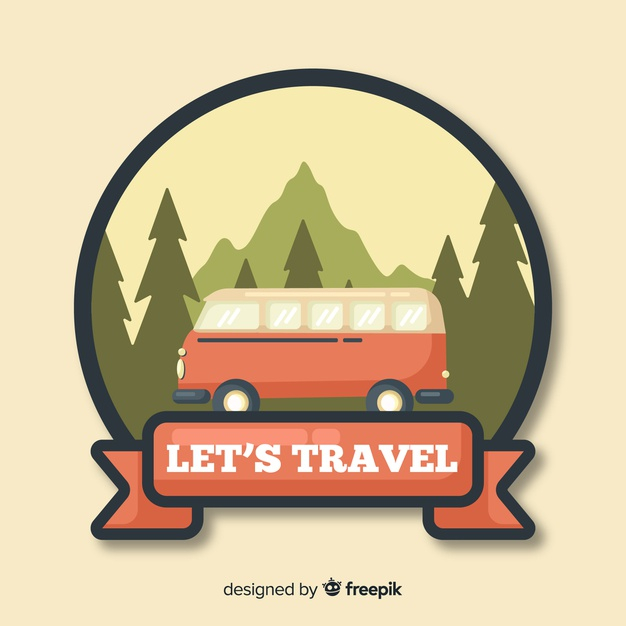 Premium Vector | Bus logo vector for logistic and travel company