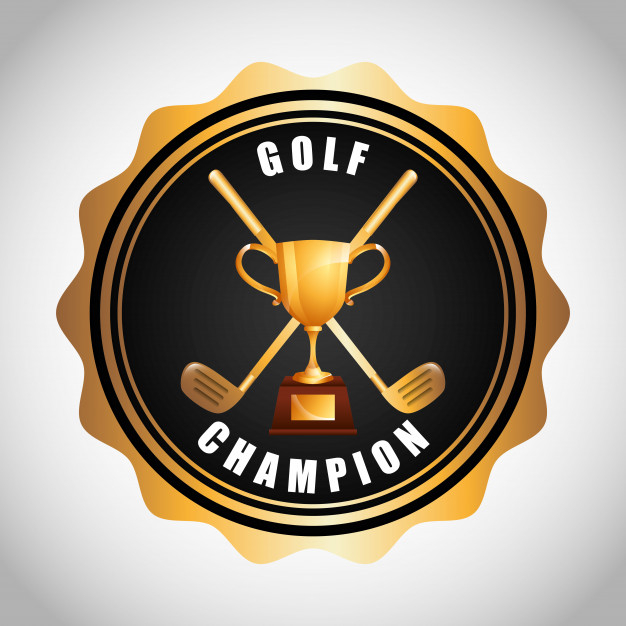 Golf championship logo design vector 13212122 Vector Art at Vecteezy