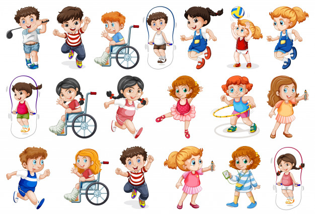mix,playing,set,collection,costume,activity,wheelchair,funny,play,exercise,fun,drawing,boy,kid,graphic,happy,smile,art,cute,cartoon,character,girl,sport,education,children,kids,people