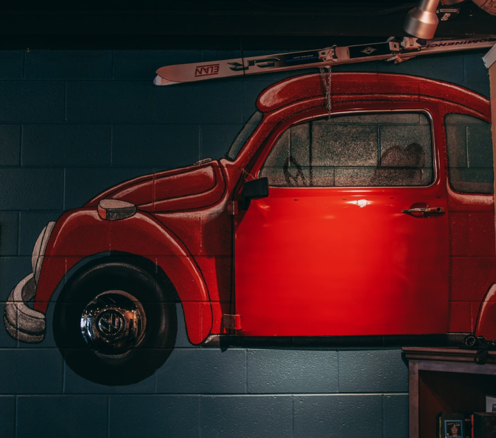 art,car,classic,classic car,color,design,door,exhibition,graffiti,nostalgia,painting,public show,red,red beetle,red car,retro,shiny,style,vehicle,vintage,volkswagen,volkswagen beetle,wall,wall paint,wheel