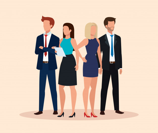 Business People Avatar Set 2301635 Vector Art at Vecteezy