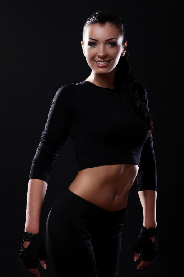 sensuality,abdominal,sportswear,brunette,waist,darkness,hip,abs,thin,perfect,belly,smiling,pretty,adult,slim,leg,fit,figure,beautiful,young,female,weight,care,muscle,diet,sexy,lady,model,exercise,body,shape,fitness,girl,sport,woman