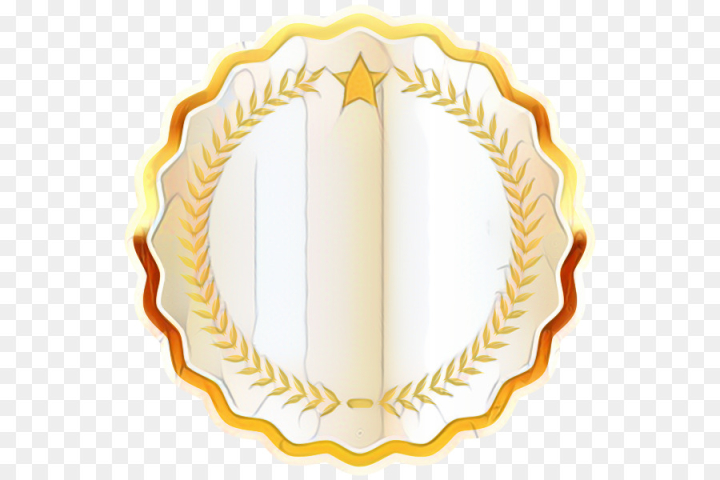 badge,gold,royaltyfree,desktop wallpaper,medal,trophy,ribbon,yellow,oval,png