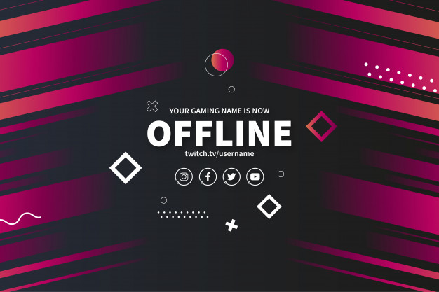 memphis elements,twitch background,twitch banner,twitch,offline,streaming,gaming,media,elements,memphis,social,social media,template,banner,background