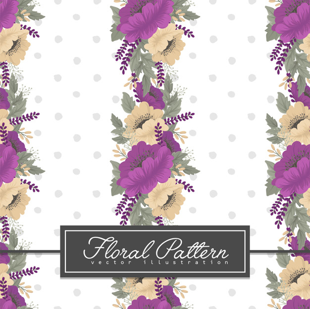 drawn,seamless,decorative,elements,pastel,seamless pattern,fall,plant,purple,leaves,spring,leaf,floral,flower,pattern