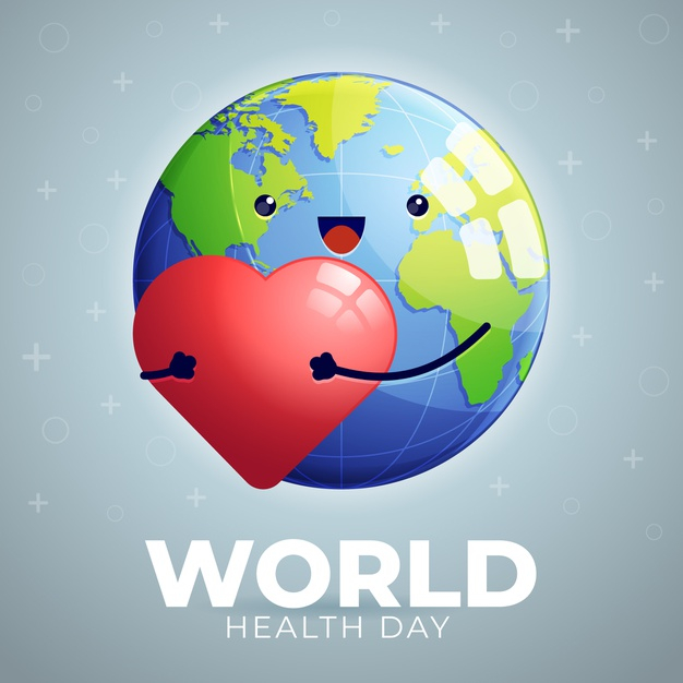 7th,april 7th,worlwide,world health day,squared,april,awareness,realistic,day,international,celebrate,global,planet,holiday,celebration,health,world,heart,banner